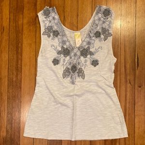 Summer Top with Lace Detail